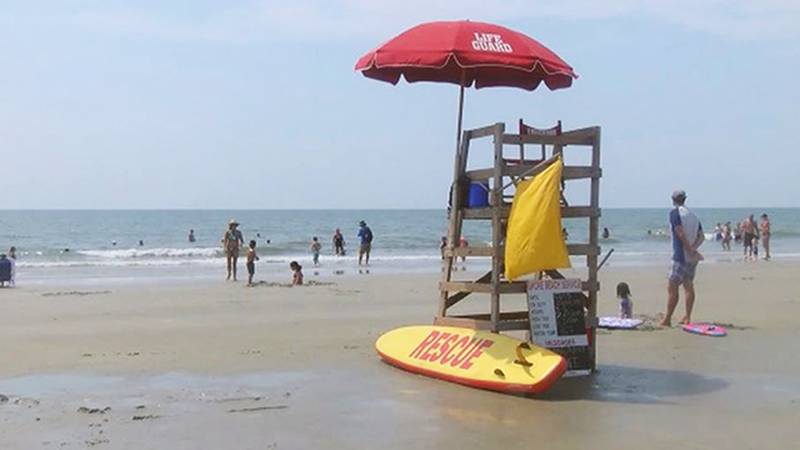 A file photo of Hilton Head Island. Not a depiction of where the shark bite occurred.