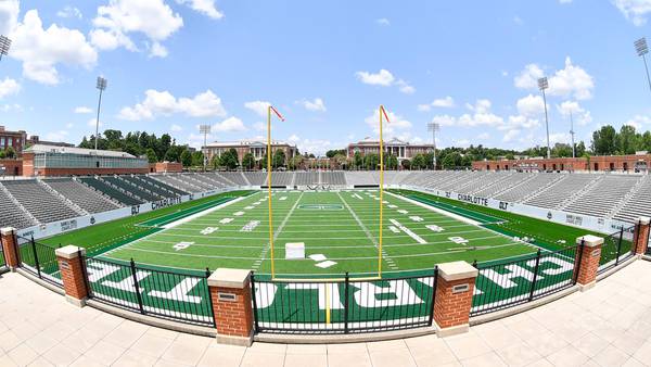 Expansion plan approved for UNC Charlotte’s football stadium
