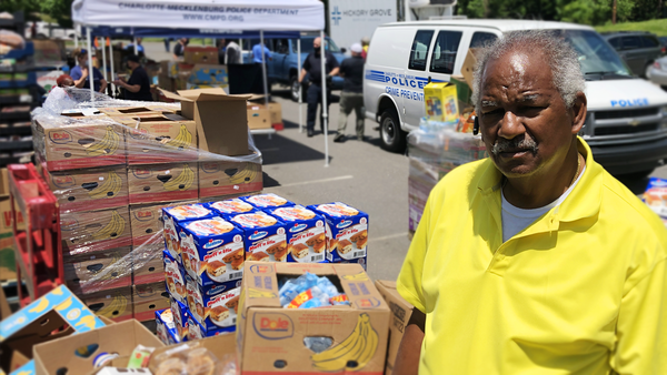 Volunteer has delivered food to thousands of people in need