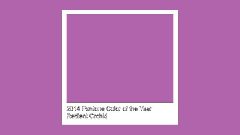 2014 Radiant Orchid