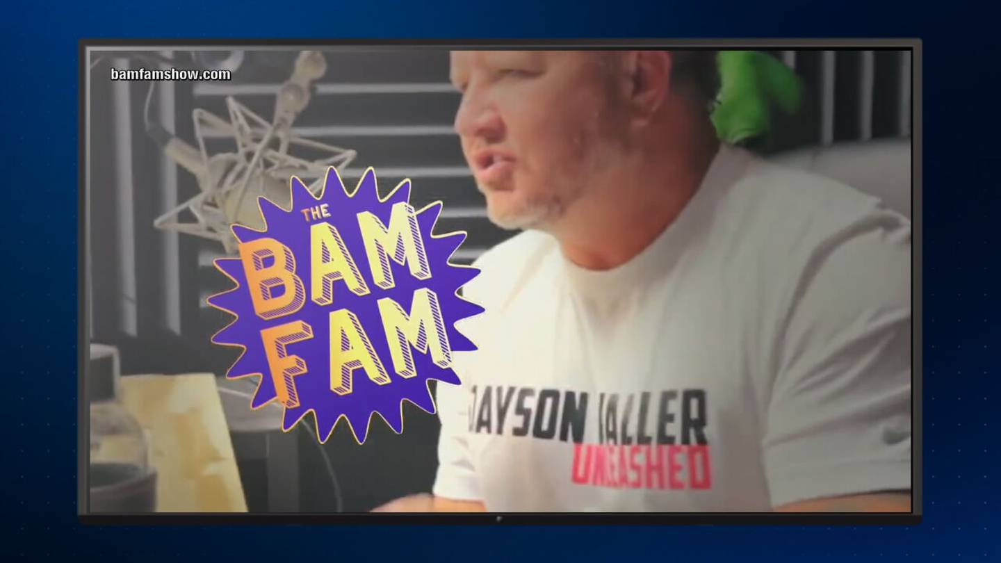 Screenshot from "The Bam Fam" trailer