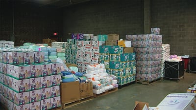 Carolina Strong: Volunteers collect diapers for families who need them most