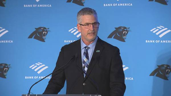 Carolina Panthers introduce head coach Frank Reich on Tuesday