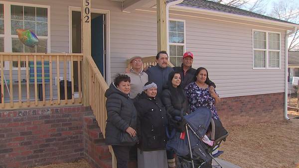 Kannapolis family who experienced homelessness gets new house