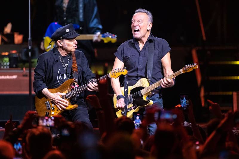Bruce Springsteen and the E Street Band performed at the Greensboro Coliseum Saturday night, March 25, 2023.