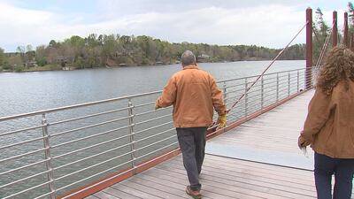 Photos: Riverwalk over Lake Hickory opens to the public