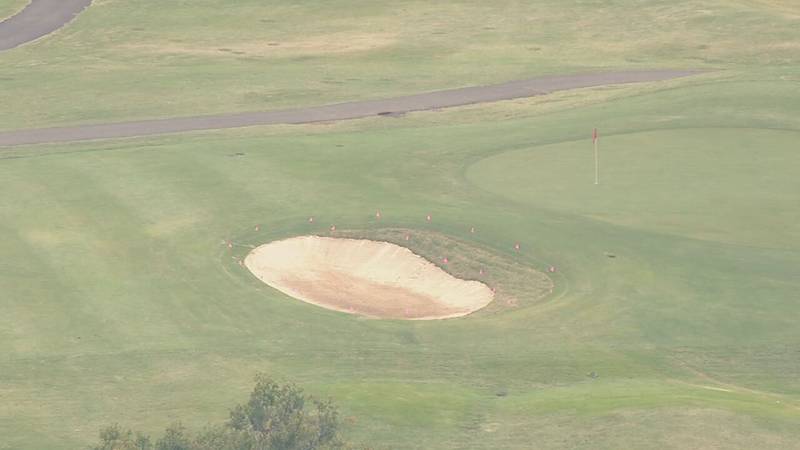 Bunker at Charles L Sifford Golf Course