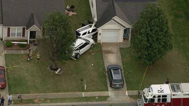 Police investigating shooting and cars crashed into home in west Charlotte
