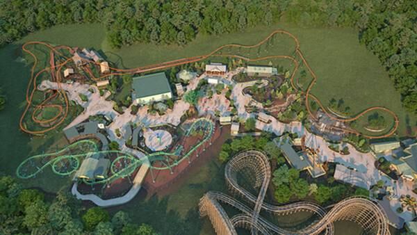 Dolly Parton reveals Dollywood’s new longest roller coaster, Big Bear Mountain, coming in 2023