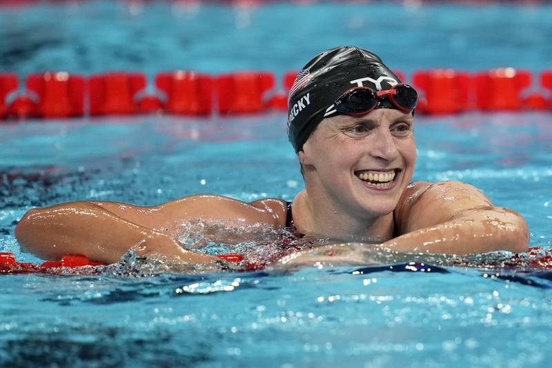 What's next for Katie Ledecky? Another race and a relay as she goes for