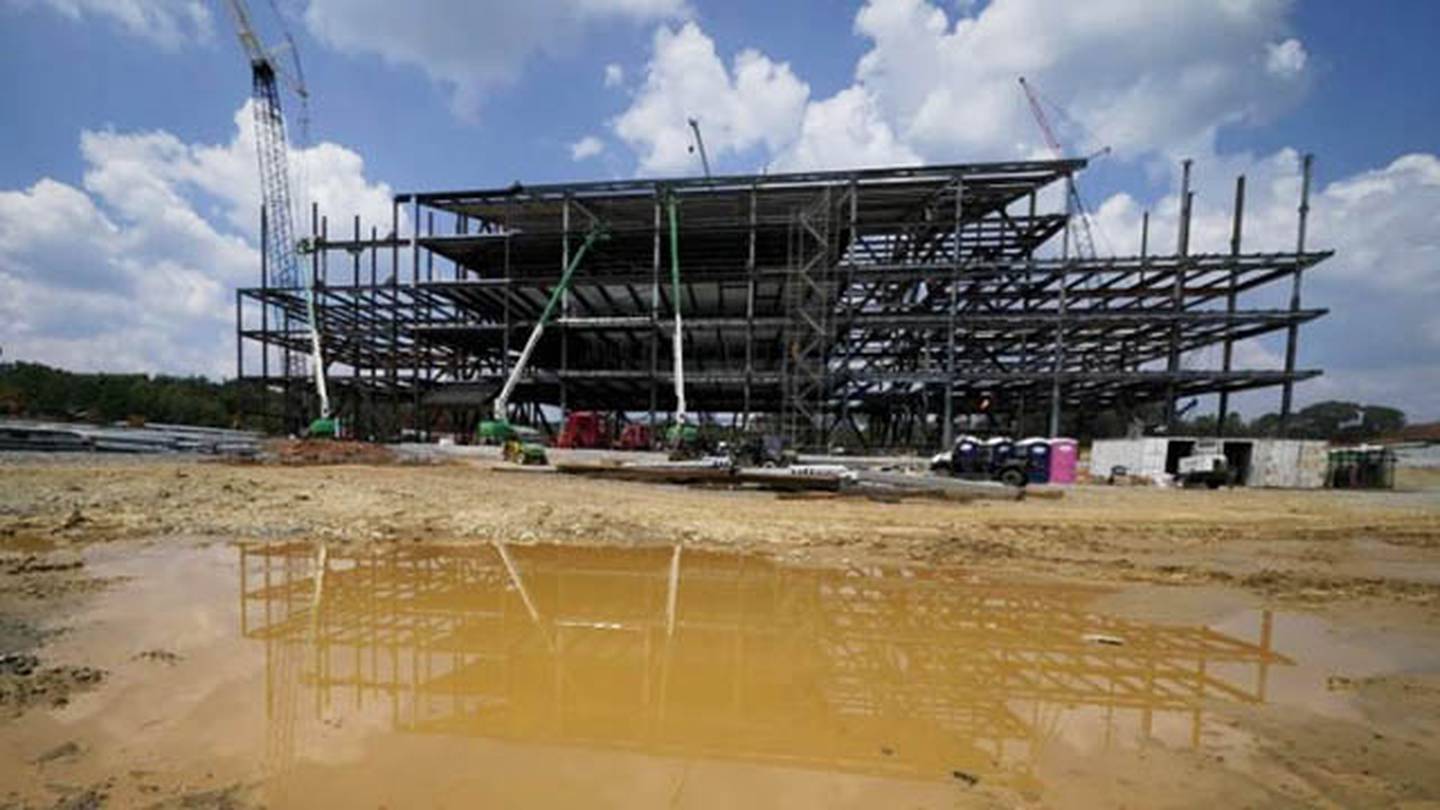 The Rock: Carolina Panthers New Headquarters Takes Shape In Rock Hill, SC