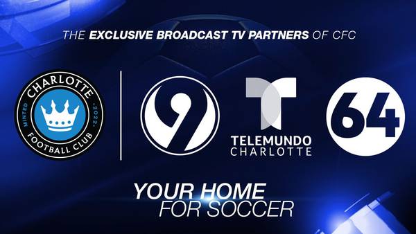 WSOC, TV64, Telemundo Charlotte announce TV partnership with Charlotte FC