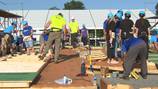 ‘So thankful’: Habitat for Humanity volunteers build homes in west Charlotte