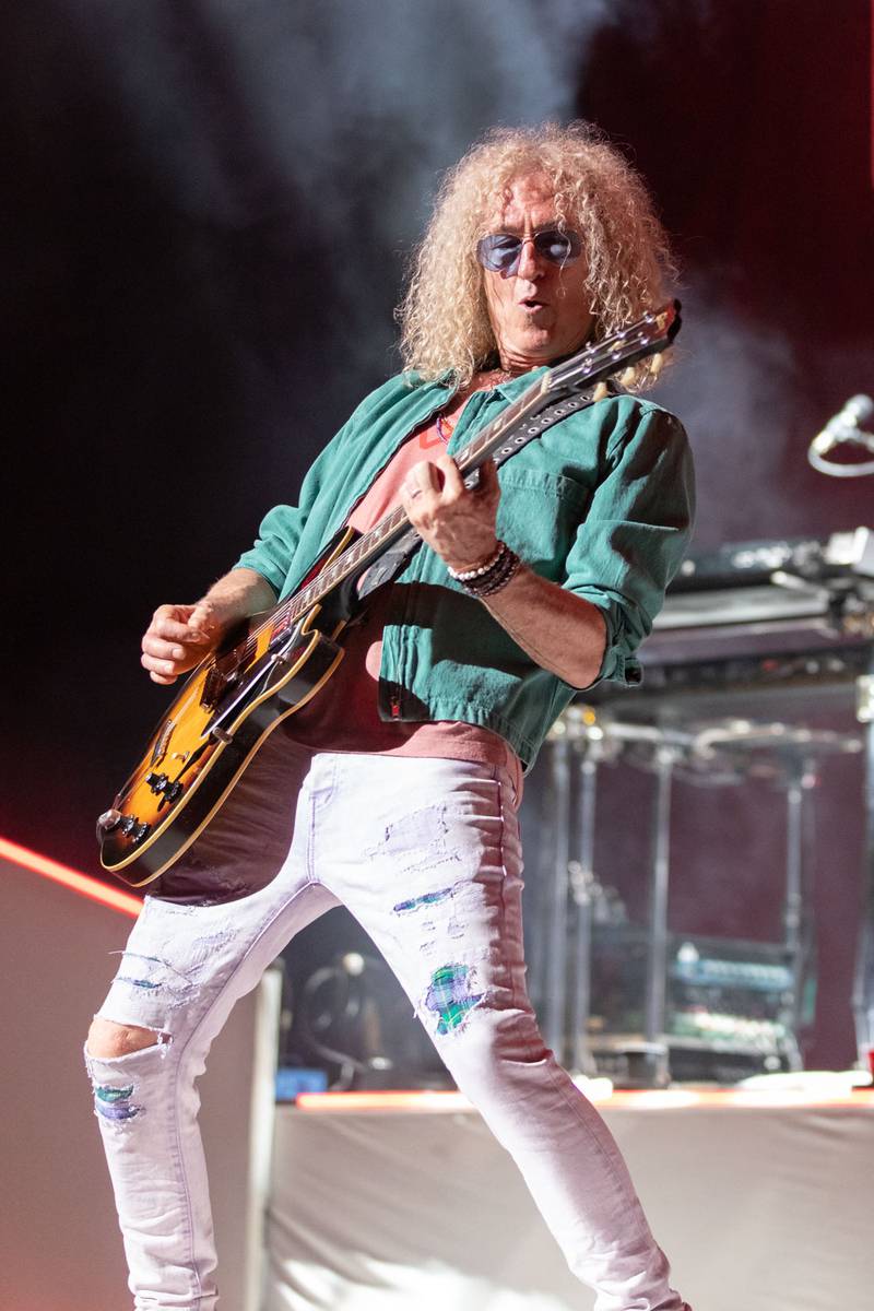 Classic rockers Foreigner brought their farewell tour to Charlotte’s PNC Music Pavilion on Aug. 9, 2023.