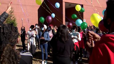 CMS school honors those who passed away during pandemic 