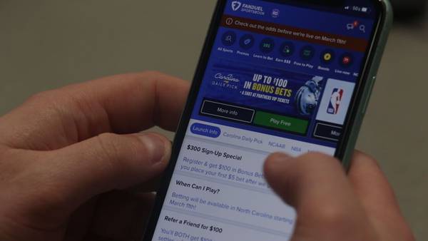 Rewards and resources: Mobile sports betting kicks off in North Carolina