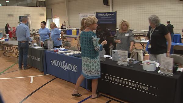 Job fair held for hundreds laid off from Taylorsville furniture plant