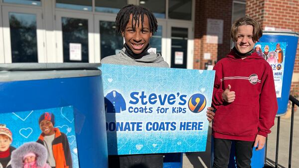 Charlotte middle school duo plan to collect 550 coats for kids in need