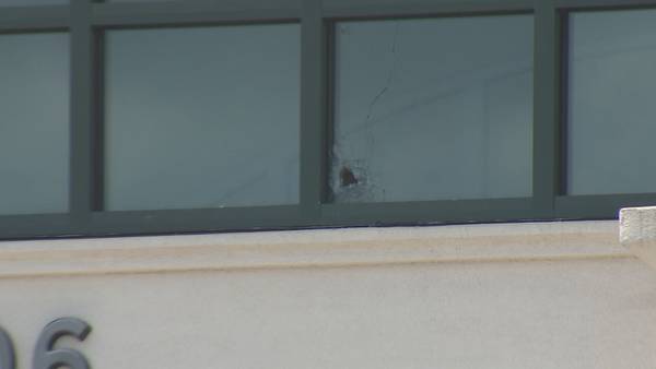 Harris Teeter window hit by gunfire during shootout