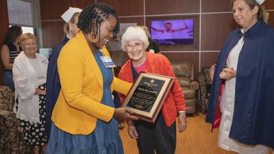 91-year-old Atrium Health nurse continues to inspire, mentor