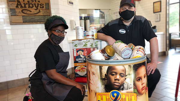 Arby’s joins fight against food insecurity across the Carolinas