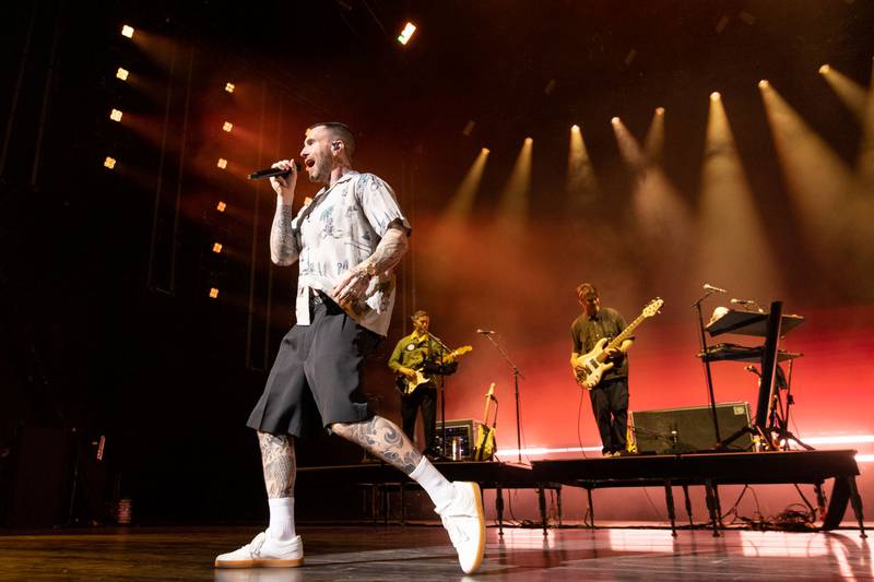 Maroon 5 rocks PNC Music Pavilion on June 27, 2024.