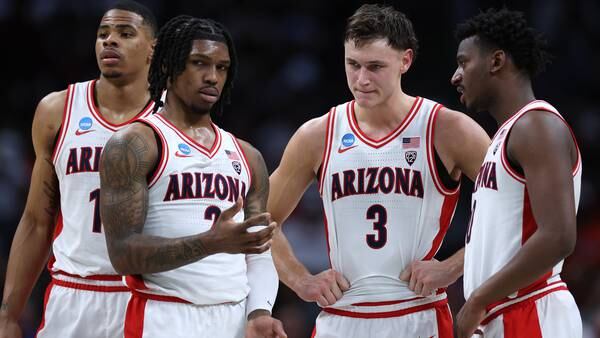 Tearful Caleb Love left to lament missed chances as Arizona falters in Sweet 16 yet again