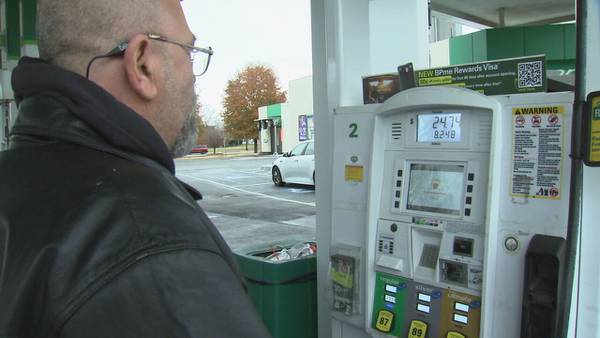 Gasoline drops below $3 per gallon in South Carolina ahead of holiday travel