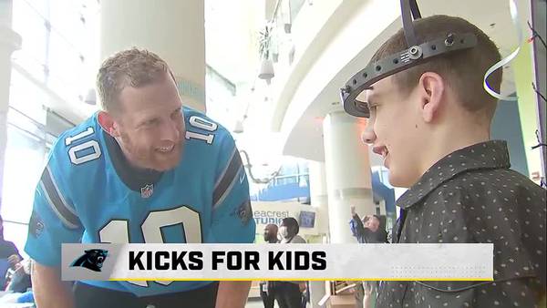 'Kicks for Kids' initiative raises funds and hope for patients at Levine Children's Hospital