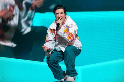 Big Time Rush performs at PNC Music Pavilion in Charlotte on June 27, 2023.