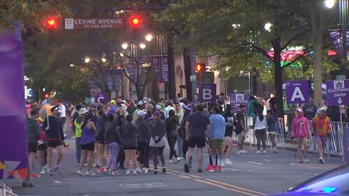 Runners fill streets for Charlotte Marathon on Nov. 15, 2025