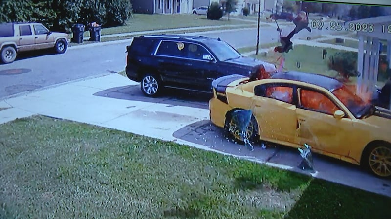 Woman hurt after cigarette ignites fumes, causes explosion inside car