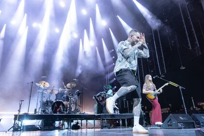 Maroon 5 rocks PNC Music Pavilion on June 27, 2024.