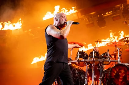 Disturbed rocked PNC Music Pavilion in Charlotte on July 31, 2023.