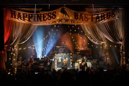 Southern rockers the Black Crowes perform at Ovens Auditorium in Charlotte on May 1, 2024.
