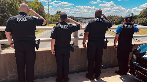 Multiple agencies and members of the community came together on Wednesday to show their respect for Deputy U.S. Marshal Thomas Weeks, one of four officers who were killed in the line of duty.