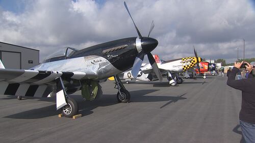 Historic aircraft take to the skies to celebrate Veterans’ Day