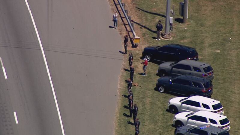 Multiple agencies and members of the community came together on Wednesday to show their respect for Deputy U.S. Marshal Thomas Weeks, one of four officers who were killed in the line of duty.