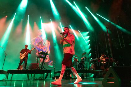 Maroon 5 rocks PNC Music Pavilion on June 27, 2024.