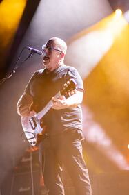 The Pixies perform at PNC Music Pavilion on June 1, 2024.