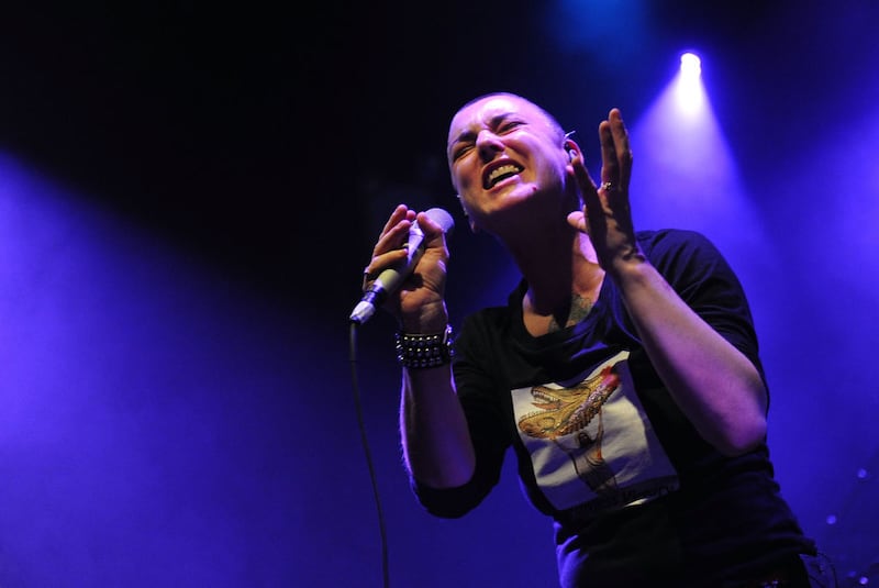 NEW YORK, NY - FEBRUARY 23:  Musician Sinead O'Connor performs at the Highline Ballroom on February 23, 2012 in New York City.  (Photo by Jason Kempin/Getty Images)