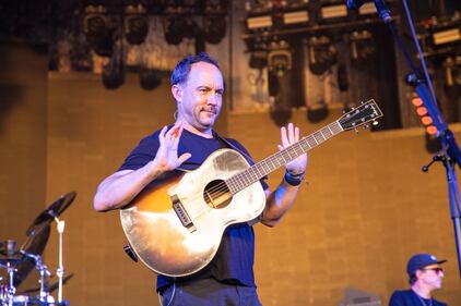 The Dave Matthews Band played in front of a packed crowd at PNC Music Pavilion in Charlotte on Friday, May 20, 2022.