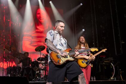 Maroon 5 rocks PNC Music Pavilion on June 27, 2024.