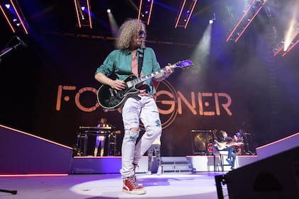 Classic rockers Foreigner brought their farewell tour to Charlotte’s PNC Music Pavilion on Aug. 9, 2023.