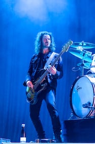 Third Eye Blind performs during the Summer Gods Tour at PNC Music Pavilion in Charlotte on July 29, 2024.