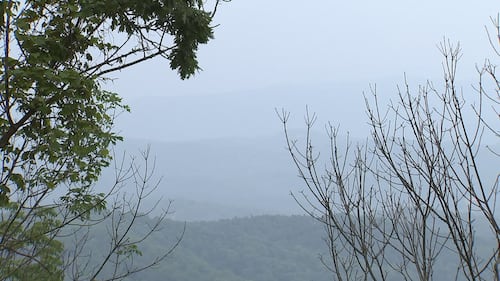 Areas in the North Carolina High Country are experiencing hazy conditions because of the wildfires in Canada.