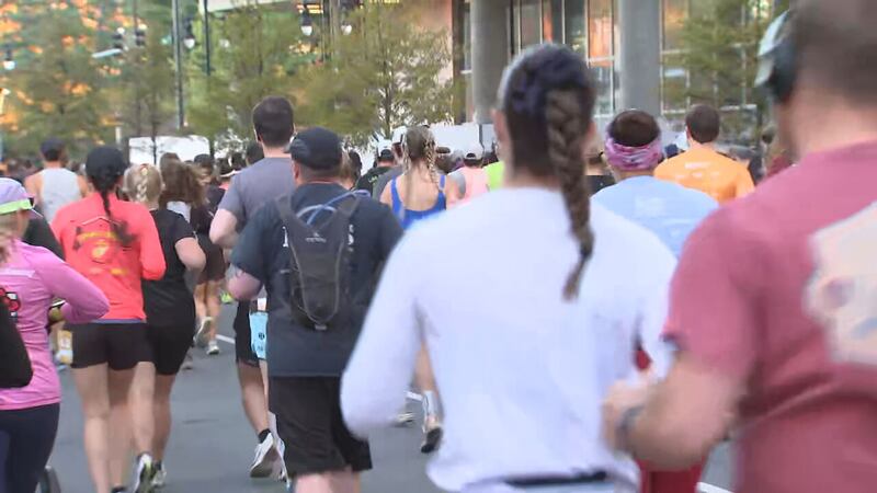 Runners fill streets for Charlotte Marathon on Nov. 15, 2025