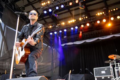 Gin Blossoms perform during the Last Summer on Earth tour at Charlotte Metro Credit Union Amphitheatre. June 5, 2022.