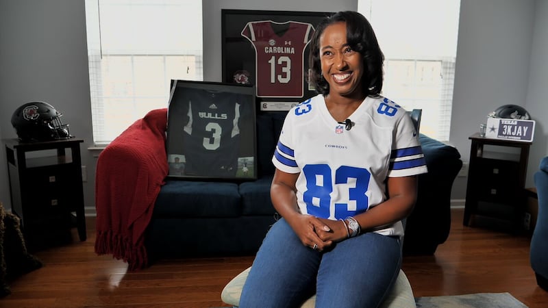 From local high school football star to the NFL, Jalen Brooks returns to face the Panthers