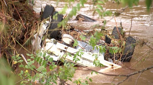 AUGUST 18, 2021 - Haywood County was hit hard with record flooding on the Pigeon River from Tropical Storm Fred.